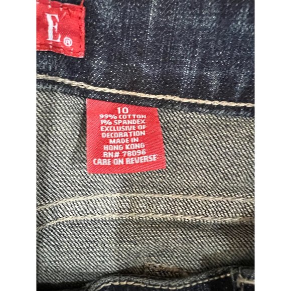 New With Tags Elle Capri Jeans ~ Size 10 ~ Medium Wash - Picture 6 of 6